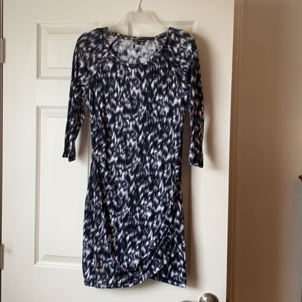 Express 3/4 sleeve mini dress